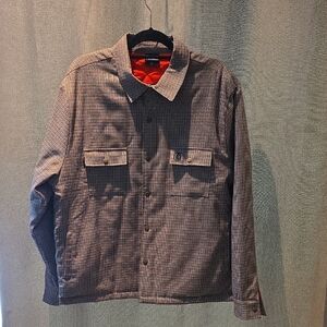 Men's Gray Checkered Jacket
